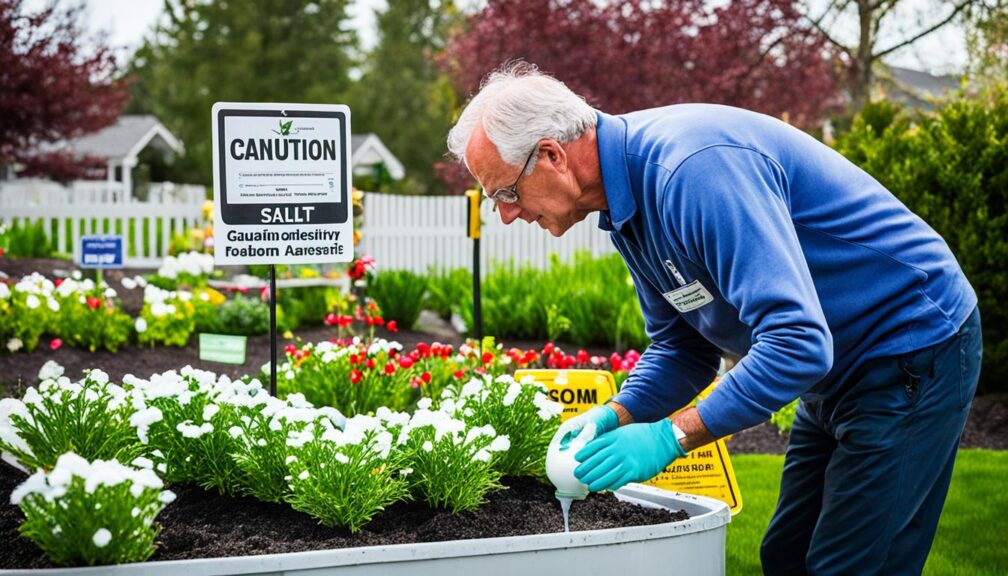Precautions for using Epsom salt in gardening
